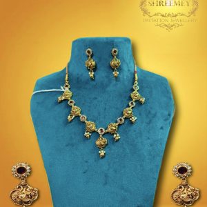 Shreemey Antique Peacock Necklace