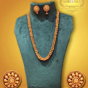 Shreemey Fancy Ghungharu Mala Necklace