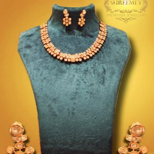 Shreemey Royal Jaipuri Kundan Necklace