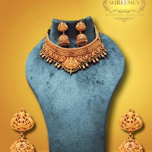 Shreemey Royal Temple Choker Necklace