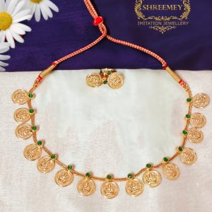 short-lakshmi-coin-necklace