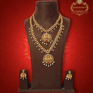Shreemey Combo Kundan Necklace