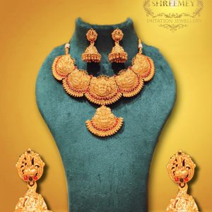 temple-lakshmi-necklace
