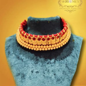 Shreemey Traditional Thushi Necklace 10