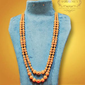 Shreemey Two Line Fancy Mala Necklace