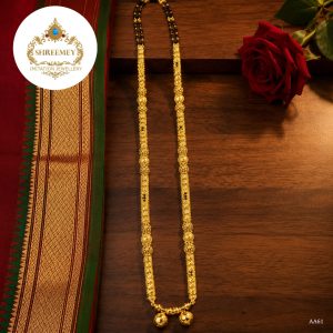 Long Mangalsutra ( Gold Finish)