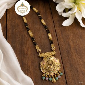 Long Mangalsutra ( Gold Finish)