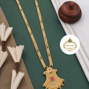 Long Mangalsutra ( Gold Finish)
