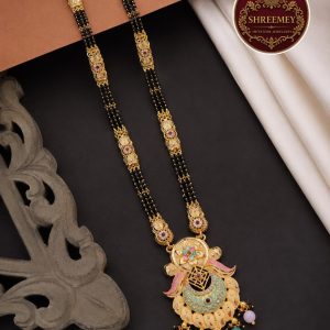 Long  Mangalsuta (Gold Finish)